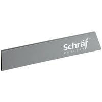 Schraf 11 1/4" x 2" Gray Polypropylene Blade Guard