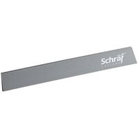 Schraf 15 1/4" x 2" Gray Polypropylene Blade Guard