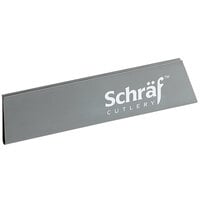 Schraf™ 9 1/4 inch x 2 inch Gray Polypropylene Blade Guard