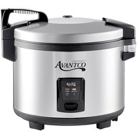 Avantco RCSA60 60 Cup (30 Cup Raw) Sealed Electric Rice Cooker / Warmer - 120V, 1550W