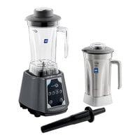 AvaMix BL2K64S 2 hp Commercial Blender with Keypad Control, 64 oz. Stainless Steel Jar, and 64 oz. Tritan™ Plastic Jars - 120V