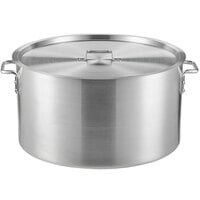 Choice 60 Qt. Aluminum Sauce Pot with Cover