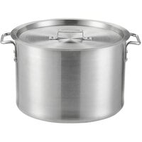 Choice 20 Qt. Aluminum Sauce Pot with Cover