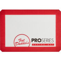 Fat Daddio's SM-QTR ProSeries 8 inch x 11 1/2 inch Quarter Size Silicone Non-Stick Baking Mat