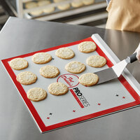 Fat Daddio's SM-CS 14 inch x 17 inch Silicone Non-Stick Baking Mat for Cookie Sheets