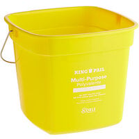 Noble Products King-Pail 10 Qt. Yellow Cleaning Pail