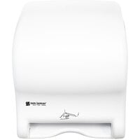 San Jamar T8400WH Smart Essence Classic Hands Free Paper Towel Dispenser - White