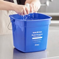 Noble Products King-Pail 10 Qt. Blue Cleaning Pail