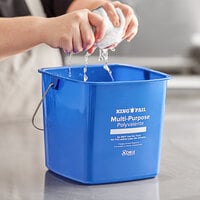 Noble Products King-Pail 6 Qt. Blue Cleaning Pail