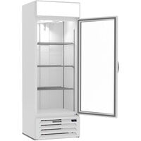 Beverage-Air MMR19HC-1-W MarketMax 27 inch White Merchandising Refrigerator