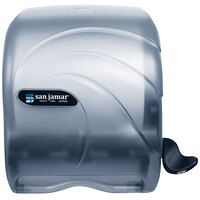 San Jamar T990TBL Element Oceans Lever Roll Towel Dispenser - Arctic Blue