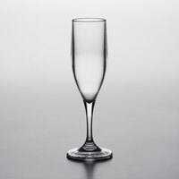 Acopa Endure 6 oz. TRITAN® Plastic Champagne Flute - 12/Pack