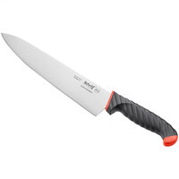 Schraf™ 10 inch Chef Knife with Red TPRgrip Handle