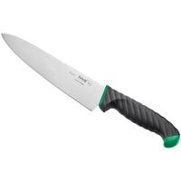 Schraf 8 inch Chef Knife with Green TPRgrip Handle