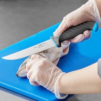 Schraf™ 6 inch Utility Knife with Blue TPRgrip Handle