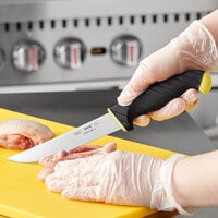 Schraf™ 6 inch Utility Knife with Yellow TPRgrip Handle