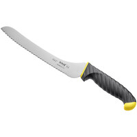 Schraf™ 9 inch Serrated Offset Bread Knife with Yellow TPRgrip Handle