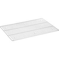 Baker's Mark 16 7/16 inch x 24 1/2 inch Stainless Steel Footed Wire Icing Rack / Cooling Rack for Full Size Sheet Pan
