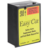 Garvey CUT-40470 Safety Cutter Blades and Disposal Compartment - 81/Pack