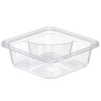 Dart TamperGuard 2-Compartment Tamper-Resistant, Tamper-Evident Container - 300/Case