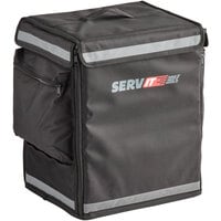 ServIt Slim Backpack Delivery Bag - 16" x 13" x 19"