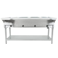 Eagle Group DHT4 Open Well Four Pan Electric Hot Food Table - 120V
