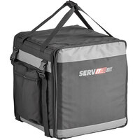 ServIt Large Square Backpack Delivery Bag - 18" x 16" x 18"