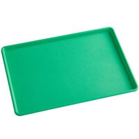 Choice 18" x 26" Green Bakery Display / Market Tray