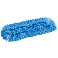 Continental C052024 HuskeeProStat 24 inch Blue Synthetic Dust Mop Head