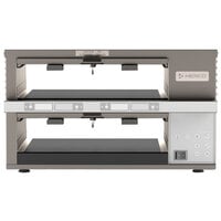 Merco MHG22SAB1N MercoMax 2 Shelf / 4 Pan Dedicated Holding Bin Cabinet with Timer Bar - 120V; 1330W