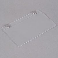 Metro OP2535CLR Snap-On Card Holder - 3 inch x 5 inch
