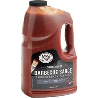 Sauce Craft Smoked Black Pepper BBQ Sauce 1 Gallon - 2/Case