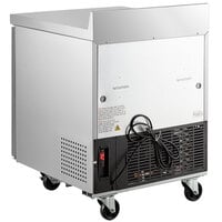 Avantco AWT-27R-HC 27 inch Worktop Refrigerator with 3 1/2 inch Backsplash