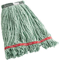 Rubbermaid FGA21206GR00 Web Foot Blend Shrinkless 20 oz. Green Wet Mop with 1 inch Headband