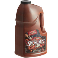 Smokehouse 220 1 Gallon Applewood Smoked Bacon BBQ Sauce - 2/Case
