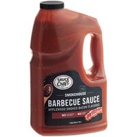 Sauce Craft Applewood Smoked Bacon BBQ Sauce 1 Gallon - 2/Case