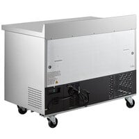 Avantco AWT-48F-HC 48 inch Worktop Freezer with 3 1/2 inch Backsplash