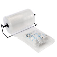 Lavex Packaging 30 inch x 2000' 1.5 Mil Clear Polyethylene Layflat Tubing on a Roll