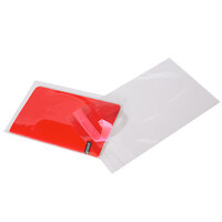 Choice 4 3/8 inch x 5 3/4 inch 1.6 Mil Polypropylene Lip and Tape Resealable Bag - 1000/Case