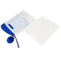Choice 15 inch x 18 inch 2 Mil White Polyethylene Merchandise Bag with Die Cut Handle - 1000/Case