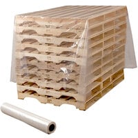 Lavex Industrial 16 inch x 200' 2 Mil Clear Polyethylene Construction Sheeting on a Roll