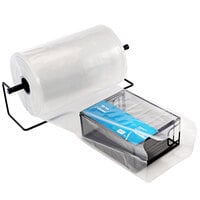 Lavex Packaging 16" x 1800' 3 Mil Clear Polyethylene Layflat Tubing on a Roll