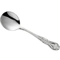 Acopa Capulet 5 7/8 inch 18/0 Stainless Steel Heavy Weight Bouillon Spoon - 12/Case