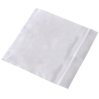 Choice 10 inch x 10 inch 2 Mil Clear LDPE Zip Top Bag - 1000/Case