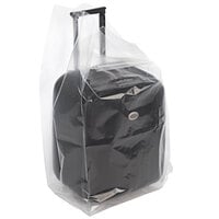 Choice 16 inch x 14 inch x 36 inch 3 Mil Clear Gusseted Polyethylene Bag on a Roll - 200/Roll