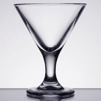GET SW-1430-1-CL 3 oz. SAN Plastic Martini Glass