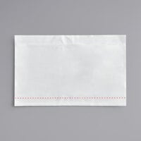 Lavex Packaging 10 3/4 inch x 6 3/4 inch 3 Mil Clear Polyethylene Envelope - 500/Case