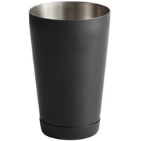 Choice 18 oz. Matte Black Half Size Cocktail Shaker Tin