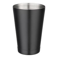 Acopa 18 oz. Matte Black Half Size Cocktail Shaker Tin