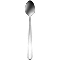 Delco by Oneida B421SITF Dominion III 7 3/4 inch 18/0 Stainless Steel Medium Weight Iced Tea Spoon - 36/Case